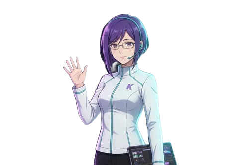 Kaireen waving hello